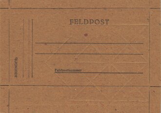 Feldpostkarte mit Faltanleitung "Der Pythagoras", A6