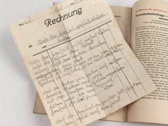 Konvolut eines BDM Mädel aus Frankfurt / Main, Landjahr Ausweis (ausgefüllt, Leistungsbuch BDM blanko und 2 Hefte "Führerinnen-Dienst", datiert 1938