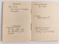 Konvolut eines BDM Mädel aus Frankfurt / Main, Landjahr Ausweis (ausgefüllt, Leistungsbuch BDM blanko und 2 Hefte "Führerinnen-Dienst", datiert 1938