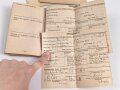 Konvolut eines BDM Mädel aus Frankfurt / Main, Landjahr Ausweis (ausgefüllt, Leistungsbuch BDM blanko und 2 Hefte "Führerinnen-Dienst", datiert 1938