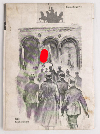 Mauxion Schokolade " Kriegsbilder Chronik 1939-1942" , etwa fünfzigseitiges Heft die Mitarbeiter im Krieg betreffend, mit vielen Anlagen, der Rücken gerissen, etwa über DIN A4