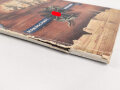Mauxion Schokolade " Kriegsbilder Chronik 1939-1942" , etwa fünfzigseitiges Heft die Mitarbeiter im Krieg betreffend, mit vielen Anlagen, der Rücken gerissen, etwa über DIN A4