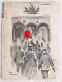 Mauxion Schokolade " Kriegsbilder Chronik 1939-1942" , etwa fünfzigseitiges Heft die Mitarbeiter im Krieg betreffend, mit vielen Anlagen, der Rücken gerissen, etwa über DIN A4
