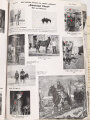 Mauxion Schokolade " Kriegsbilder Chronik 1939-1942" , etwa fünfzigseitiges Heft die Mitarbeiter im Krieg betreffend, mit vielen Anlagen, der Rücken gerissen, etwa über DIN A4