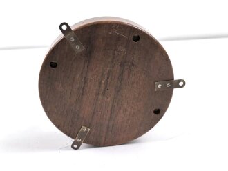 Antike Meßbrücke mit Stöpselschaltung, Durchmesser etwa 17,5cm.