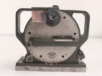 Neigungsmesser in Transportkasten, Hersteller Carl Zeiss Jena. Guter Zustand
