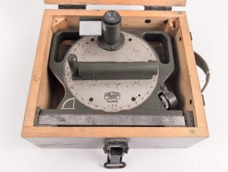 Neigungsmesser in Transportkasten, Hersteller Carl Zeiss...