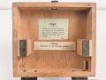 Neigungsmesser in Transportkasten, Hersteller Carl Zeiss Jena. Guter Zustand