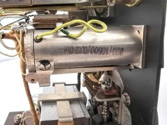Amtszusatz für den kleinen Klappenschrank datiert 1942, Funktion nicht geprüft