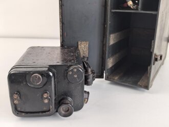 Lichtsprechgerät 60/80 Wehrmacht. Um 1941 im Einsatz, insgesamt wurde etwa 600 Geräte produziert. Guter Zustand, Funktion nicht geprüft. Rarität