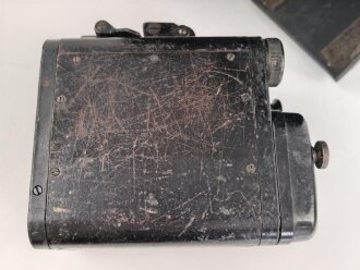 Lichtsprechgerät 60/80 Wehrmacht. Um 1941 im Einsatz, insgesamt wurde etwa 600 Geräte produziert. Guter Zustand, Funktion nicht geprüft. Rarität