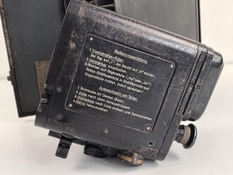 Lichtsprechgerät 60/80 Wehrmacht. Um 1941 im Einsatz, insgesamt wurde etwa 600 Geräte produziert. Guter Zustand, Funktion nicht geprüft. Rarität