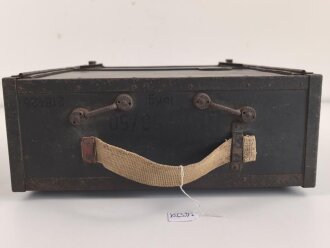 Lichtsprechgerät 60/80 Wehrmacht. Um 1941 im Einsatz, insgesamt wurde etwa 600 Geräte produziert. Guter Zustand, Funktion nicht geprüft. Rarität
