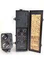 Lichtsprechgerät 60/80 Wehrmacht. Um 1941 im Einsatz, insgesamt wurde etwa 600 Geräte produziert. Guter Zustand, Funktion nicht geprüft. Rarität