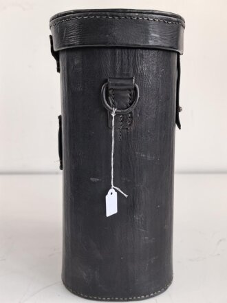 Lichtsprechgerät 80 Wehrmacht. Optischer Sender / Empfänger.  Hersteller blc für Carl Zeiss Jena. Optisch einwandfrei, Originallack, Funktion nicht geprüft. Im passenden Lederbehälter, dieser datiert 1940