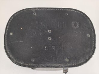 Lichtsprechgerät 80 Wehrmacht. Optischer Sender / Empfänger.  Hersteller blc für Carl Zeiss Jena. Optisch einwandfrei, Originallack, Funktion nicht geprüft. Im passenden Lederbehälter, dieser datiert 1940