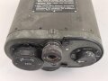 Lichtsprechgerät 80 Wehrmacht. Optischer Sender / Empfänger.  Hersteller blc für Carl Zeiss Jena. Optisch einwandfrei, Originallack, Funktion nicht geprüft. Im passenden Lederbehälter, dieser datiert 1940