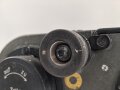 Lichtsprechgerät 80 Wehrmacht. Optischer Sender / Empfänger.  Hersteller blc für Carl Zeiss Jena. Optisch einwandfrei, Originallack, Funktion nicht geprüft. Im passenden Lederbehälter, dieser datiert 1940
