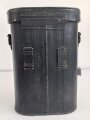 Lichtsprechgerät 80 Wehrmacht. Optischer Sender / Empfänger.  Hersteller blc für Carl Zeiss Jena. Optisch einwandfrei, Originallack, Funktion nicht geprüft. Im passenden Lederbehälter, dieser datiert 1940