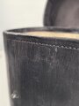 Lichtsprechgerät 80 Wehrmacht. Optischer Sender / Empfänger.  Hersteller blc für Carl Zeiss Jena. Optisch einwandfrei, Originallack, Funktion nicht geprüft. Im passenden Lederbehälter, dieser datiert 1940