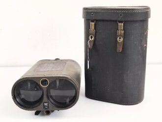 Lichtsprechgerät 80 Wehrmacht. Hersteller  Carl Zeiss Jena 1938. Optisch einwandfrei, Originallack, Funktion nicht geprüft. Im passenden Behälter, diesem fehlt ein Metallbeschlag um den zweiten verschluss zu halten sowie die beiden seitlichen D-Ringe.