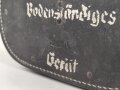Lichtsprechgerät 80 Wehrmacht. Hersteller  Carl Zeiss Jena 1938. Optisch einwandfrei, Originallack, Funktion nicht geprüft. Im passenden Behälter, diesem fehlt ein Metallbeschlag um den zweiten verschluss zu halten sowie die beiden seitlichen D-Ringe.
