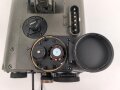 Lichtsprechgerät 80 Wehrmacht. Hersteller  Carl Zeiss Jena 1938. Optisch einwandfrei, Originallack, Funktion nicht geprüft. Im passenden Behälter, diesem fehlt ein Metallbeschlag um den zweiten verschluss zu halten sowie die beiden seitlichen D-Ringe.