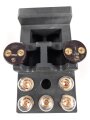 Lichtsprechgerät 80 Wehrmacht. Tornister Ober- und Unterteil in der jeweils 3.Ausführung. Der Verstärker von 1940. Originallack , ungereinigt, die Verschlüsse der Deckel neuzeitlich ergänzt. Funktion nicht geprüft