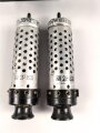 Lichtsprechgerät 80 Wehrmacht. Tornister Ober- und Unterteil in der jeweils 3.Ausführung. Der Verstärker von 1940. Originallack , ungereinigt, die Verschlüsse der Deckel neuzeitlich ergänzt. Funktion nicht geprüft