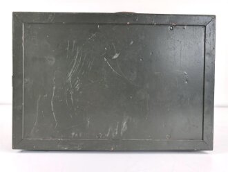 Lichtsprechgerät 80 Wehrmacht. Tornister Oberteil in der 1.Ausführung. Der Verstärker von 1937.