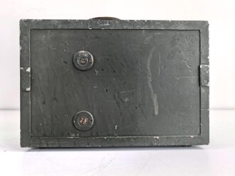 Lichtsprechgerät 80 Wehrmacht. Tornister Oberteil in der 1.Ausführung. Der Verstärker von 1937.