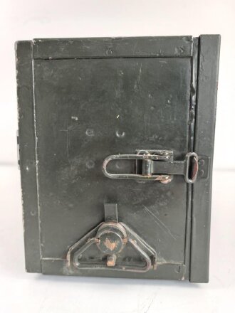 Lichtsprechgerät 80 Wehrmacht. Tornister Oberteil in der 1.Ausführung. Der Verstärker von 1937.