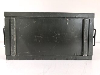 Lichtsprechgerät 80 Wehrmacht. Tornister Oberteil in der 1.Ausführung. Der Verstärker von 1937.