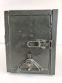 Lichtsprechgerät 80 Wehrmacht. Tornister Oberteil in der 1.Ausführung. Der Verstärker von 1937.