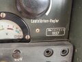 Lichtsprechgerät 80 Wehrmacht. Tornister Oberteil in der 1.Ausführung. Der Verstärker von 1937.