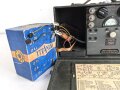 Lichtsprechgerät 80 Wehrmacht. Tornister Oberteil in der 1.Ausführung. Der Verstärker von 1937.