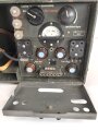 Lichtsprechgerät 80 Wehrmacht. Tornister Oberteil in der 1.Ausführung. Der Verstärker von 1937.