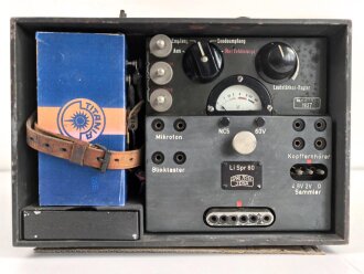 Lichtsprechgerät 80 Wehrmacht. Tornister Oberteil in...