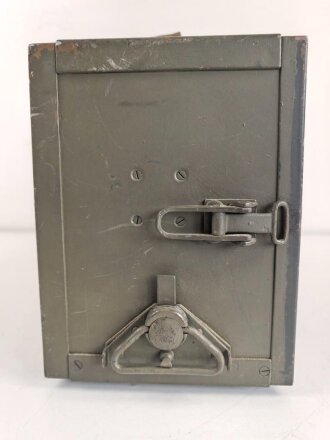 Lichtsprechgerät 80 Wehrmacht. Tornister Oberteil in der 1.Ausführung. Der Verstärker von 1937.