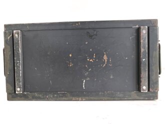 Lichtsprechgerät 80 Wehrmacht. Tornister Oberteil in der 1.Ausführung. Der Verstärker von 1937.