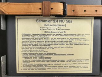 Lichtsprechgerät 80 Wehrmacht. Tornister Unterteil...