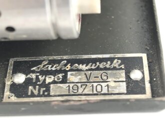 Lichtsprechgerät 80 Wehrmacht. Verstärker von 1938. Originallack, ungereinigtes Stück, Funktion nicht geprüft