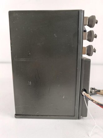 Lichtsprechgerät 80 Wehrmacht. Verstärker von 1938. Originallack, ungereinigtes Stück, Funktion nicht geprüft