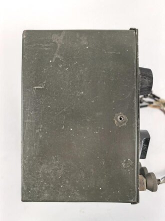 Lichtsprechgerät 80 Wehrmacht. Verstärker von 1938. Originallack, ungereinigtes Stück, Funktion nicht geprüft