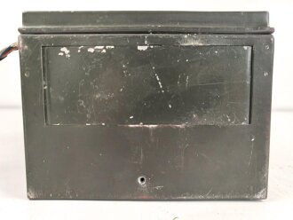 Lichtsprechgerät 80 Wehrmacht. Verstärker von 1938. Originallack, ungereinigtes Stück, Funktion nicht geprüft