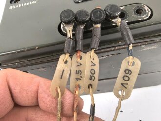 Lichtsprechgerät 80 Wehrmacht. Verstärker von 1938. Originallack, ungereinigtes Stück, Funktion nicht geprüft