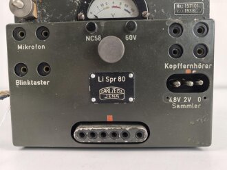 Lichtsprechgerät 80 Wehrmacht. Verstärker von...