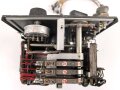 Lichtsprechgerät 80 Wehrmacht. Verstärker von 1938. Originallack, ungereinigtes Stück, Funktion nicht geprüft