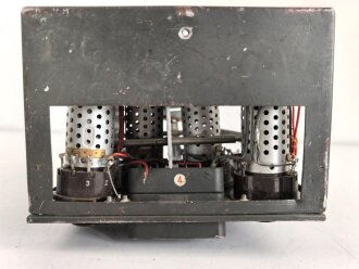 Lichtsprechgerät 80 Wehrmacht. Verstärker von 1938. Originallack, unvollständig