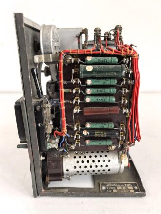 Lichtsprechgerät 80 Wehrmacht. Verstärker von 1938. Originallack, unvollständig